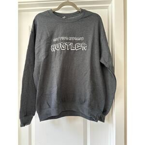 R.O.X Realm of Exuberance Not Your Average Hustler Sweatshjrt Size M NWOT